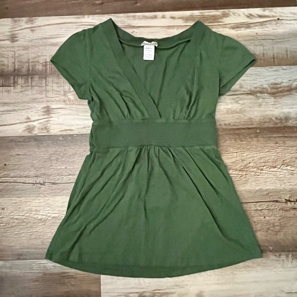 ✰ Forever 21 Dark Green Small Blouse ✰